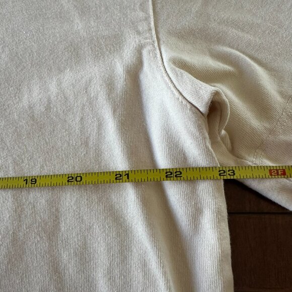 Zara Oversized T-Shirt – Cream / Off-White – Men’s XL - Picture 4 of 4